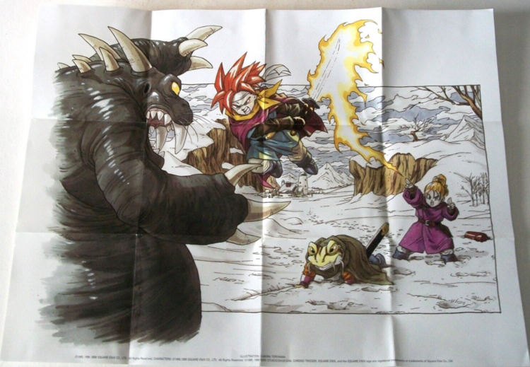 Chrono Trigger (Complete, With Poster) (used)