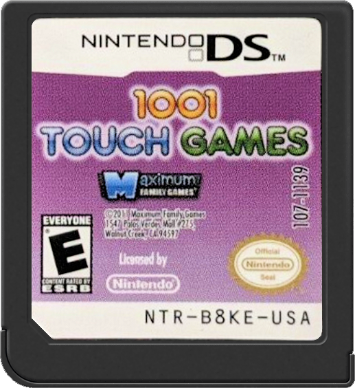 1001 Touch Games (Loose) (used)