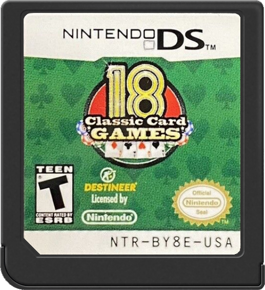 18 Classic Card Games (Loose) (used)