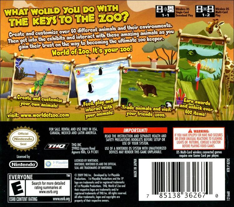 World of Zoo (Complete) (used)