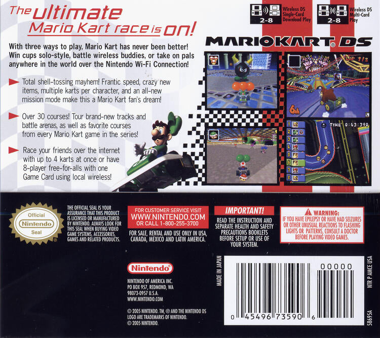 Mario Kart DS (Complete) (used)