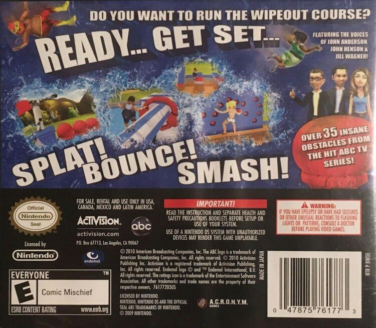 Wipeout: The Game (Complete) (used)