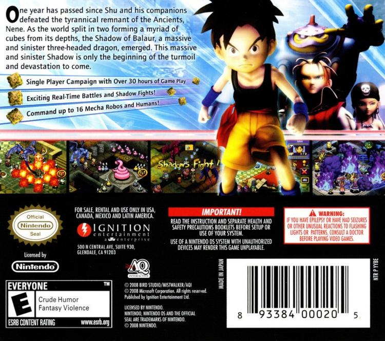 Blue Dragon Plus (Complete) (used)