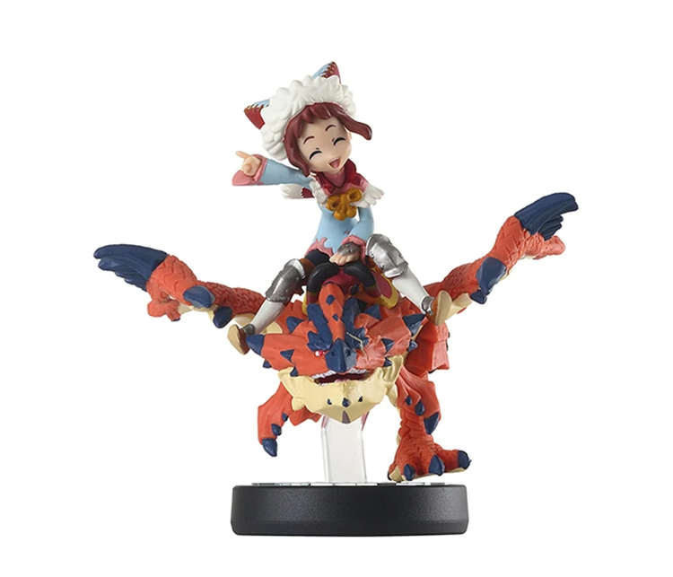 One-Eyed Liolaeus and Rider - Girl [Monster Hunter] (used)