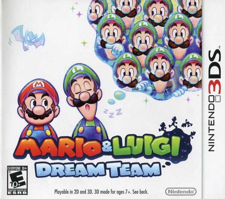 Mario & Luigi: Dream Team (Loose) (used)