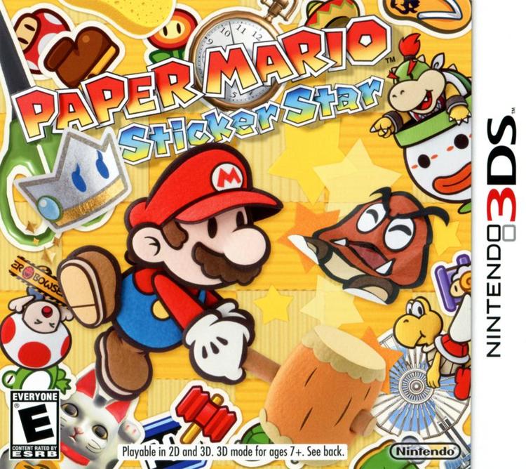 Paper Mario: Sticker Star (Complete) (used)