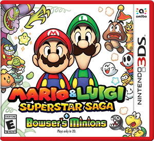 Mario & Luigi: Superstar Saga + Bowser's Minions (Loose) (used)