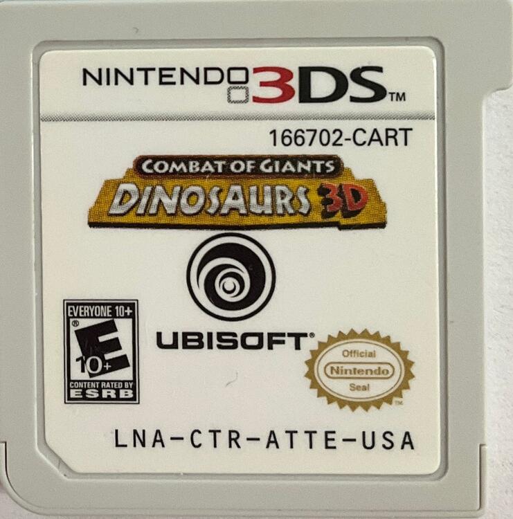 Combat of Giants: Dinosaurs 3D (Loose) (used)