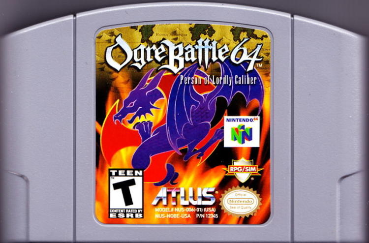 Ogre Battle 64: Person of Lordly Caliber (Loose) (used)