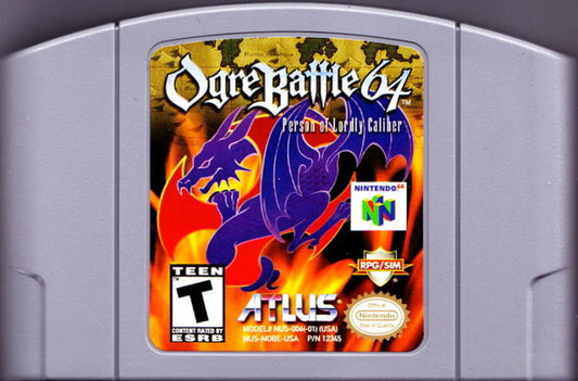 Ogre Battle 64: Person of Lordly Caliber (Loose) (used)