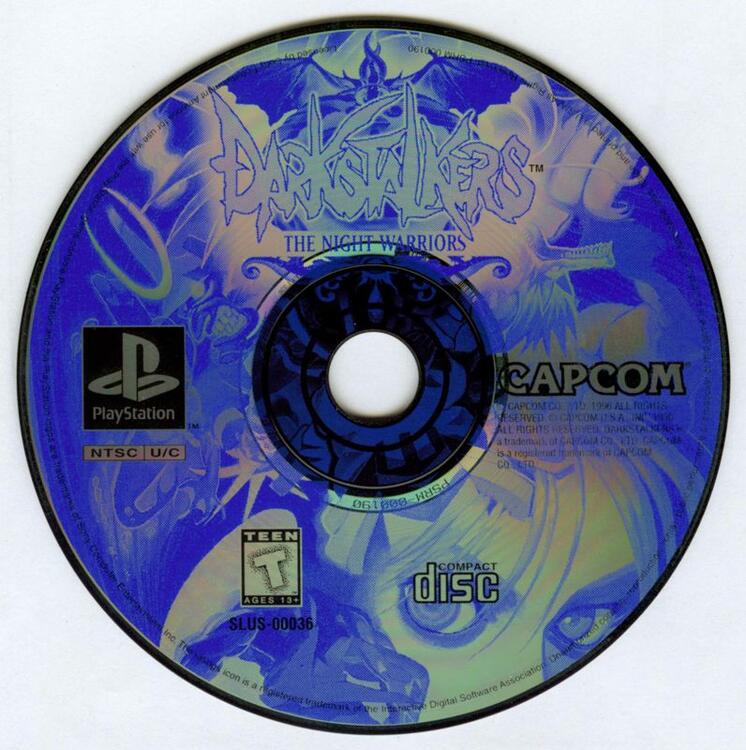 Darkstalkers The Night Warriors (Loose) (used)