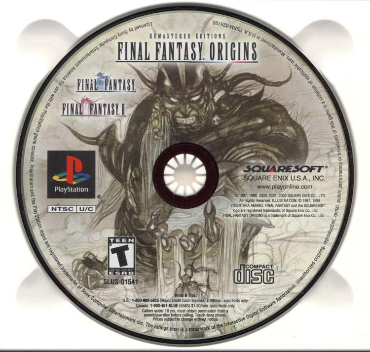 Final Fantasy Origins (Loose) (used)