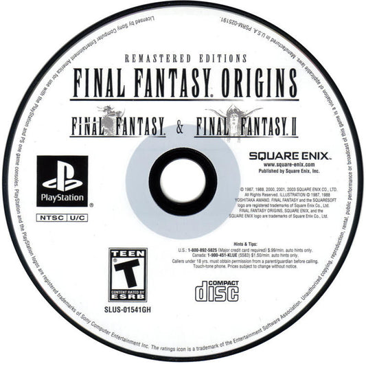 Final Fantasy Origins (Loose) (used)