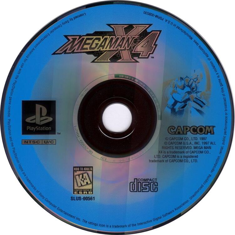 Mega Man X4 (Loose) (used)