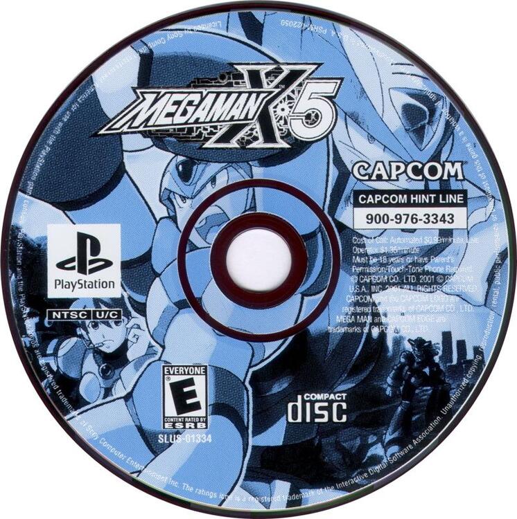 Mega Man X5 (Loose) (used)