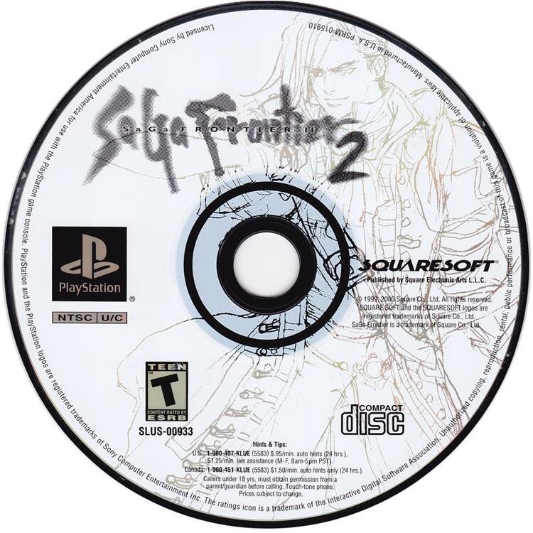 Saga Frontier 2 (Loose) (used)