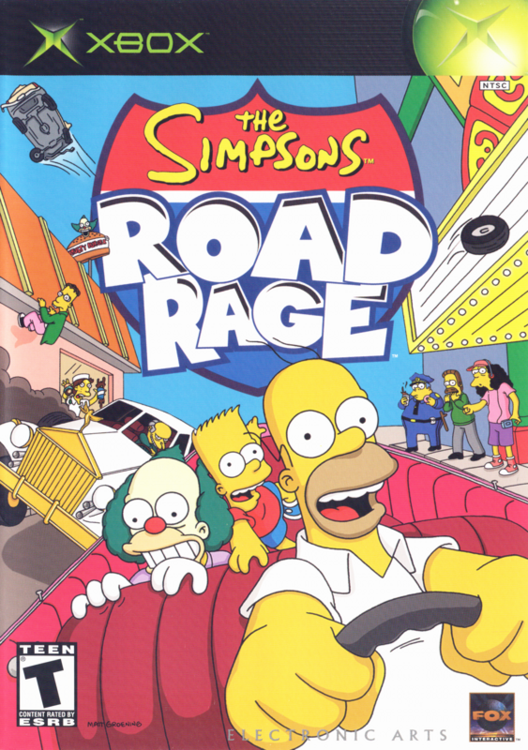 Simpsons, The: Road Rage *BC360* (Complete) (used)