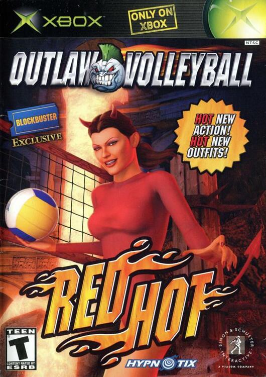 Outlaw Volleyball Red Hot *BC360* (Complete) (used)