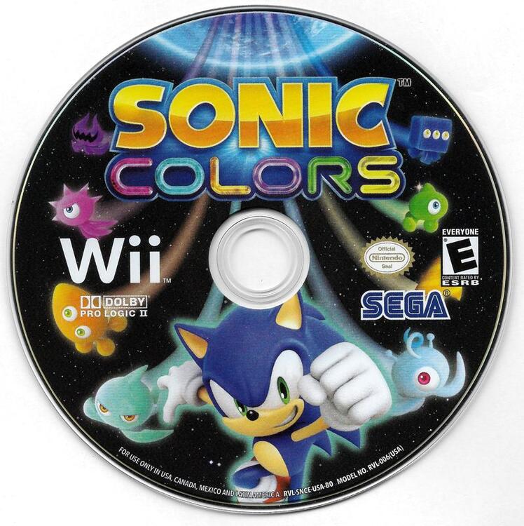Sonic Colors (Loose) (used)