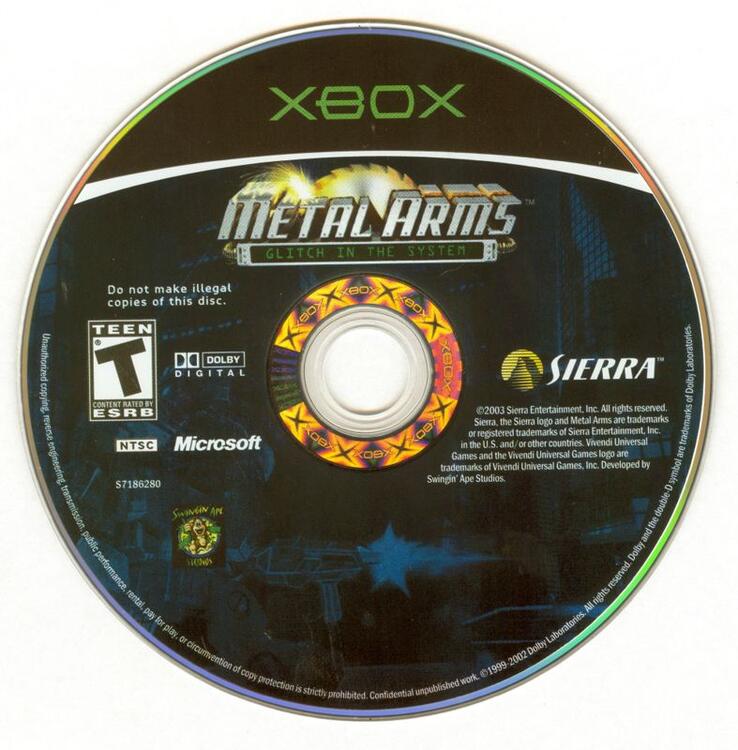 Metal Arms Glitch in the System *BC360* (Loose) (used)