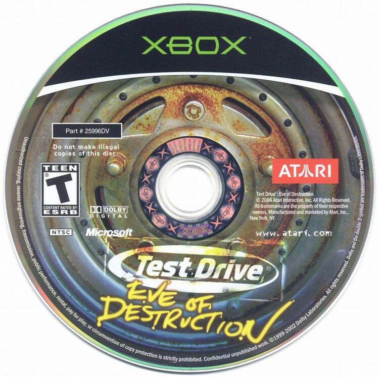 Test Drive Eve of Destruction *BC360* (Loose) (used)