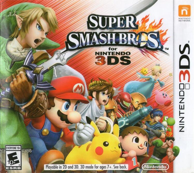 Super Smash Bros for Nintendo 3DS (Loose) (used)