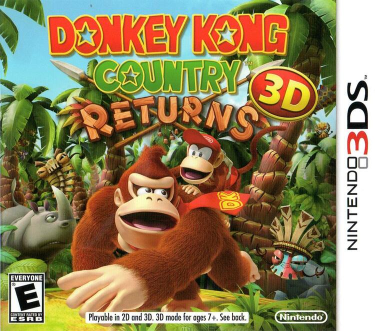 Donkey Kong Country Returns 3D (Loose) (used)