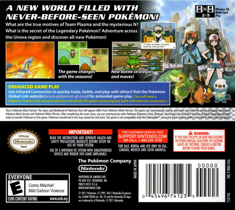 Pokemon Black (Complete) (used)