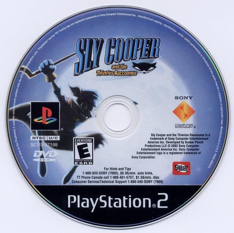 Sly Cooper and the Thievius Raccoonus (Loose) (used)