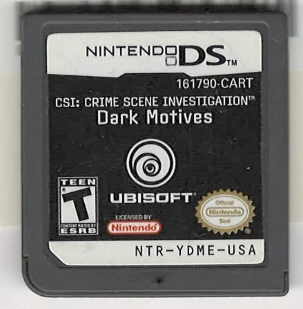 CSI Dark Motives (Loose) (used)
