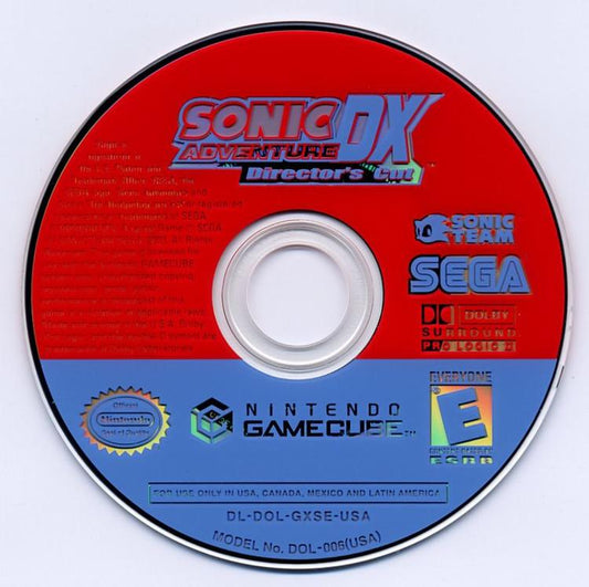 Sonic Adventure DX (Loose) (used)