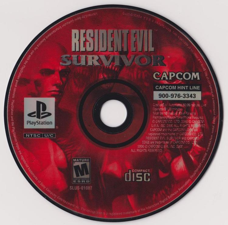 Resident Evil Survivor (Loose) (used)