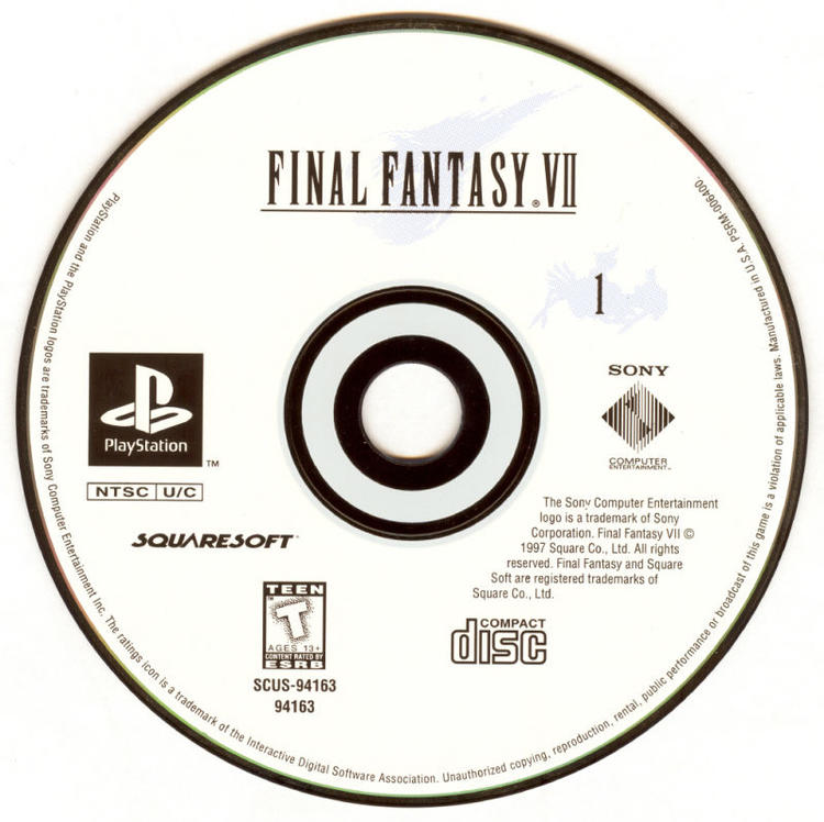 Final Fantasy VII (Loose) (used)