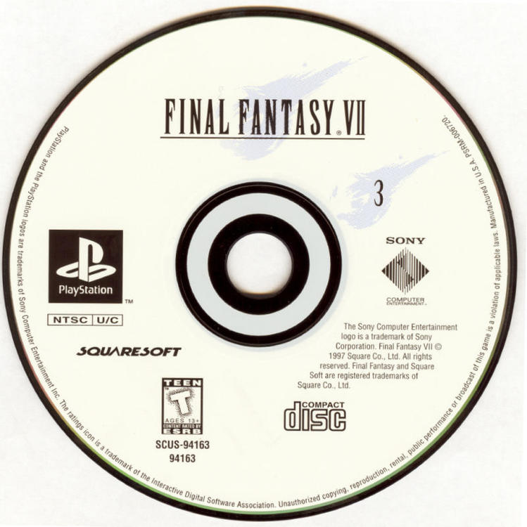 Final Fantasy VII (Loose) (used)