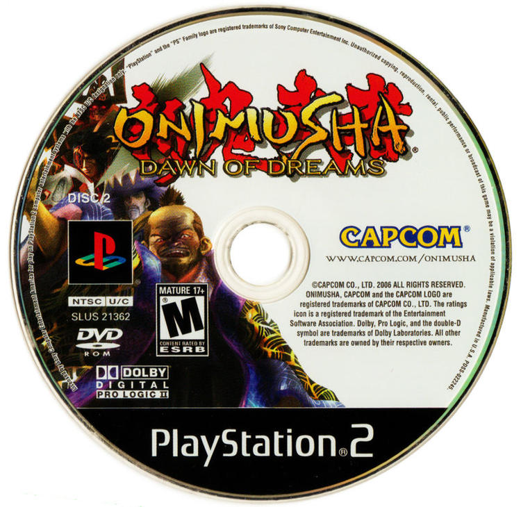 Onimusha Dawn of Dreams (Loose) (used)