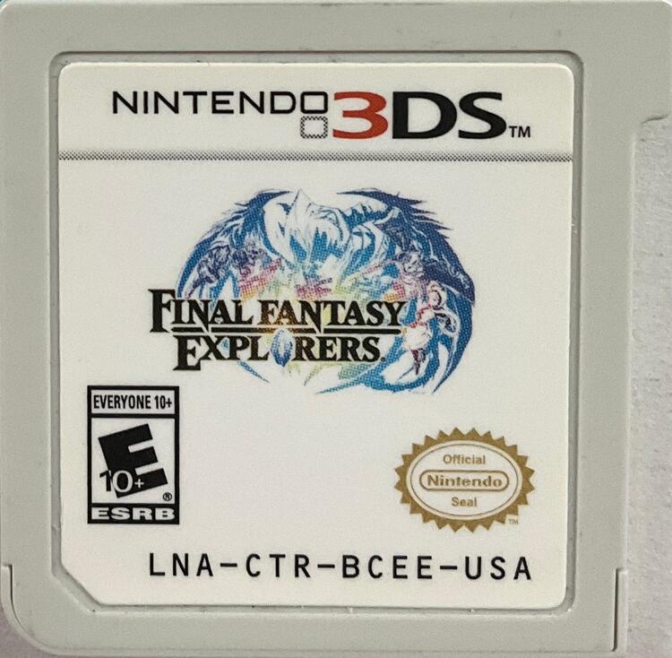 Final Fantasy Explorers (Loose) (used)
