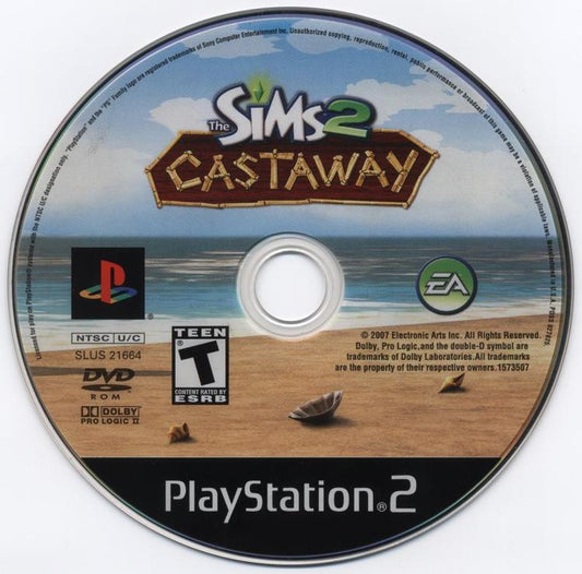Sims 2, The: Castaway (Loose) (used)