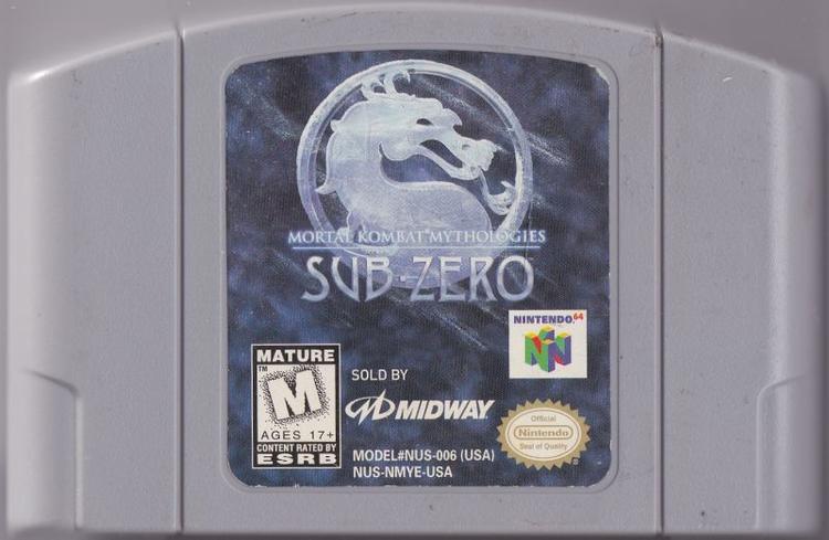 Mortal Kombat Mythologies: Sub-Zero (Loose) (used)