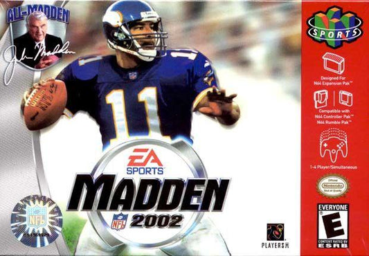 Madden 2002 (Complete) (used)