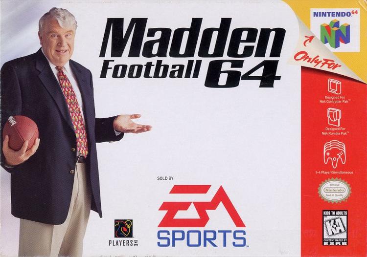 Madden 64 (Complete) (used)