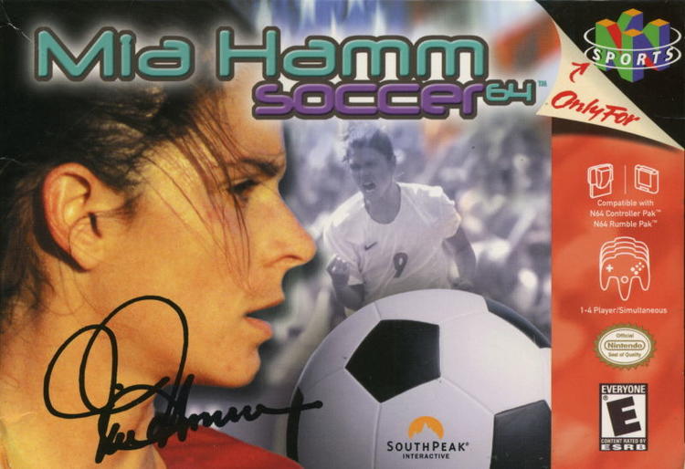 Mia Hamm Soccer 64 (Complete) (used)