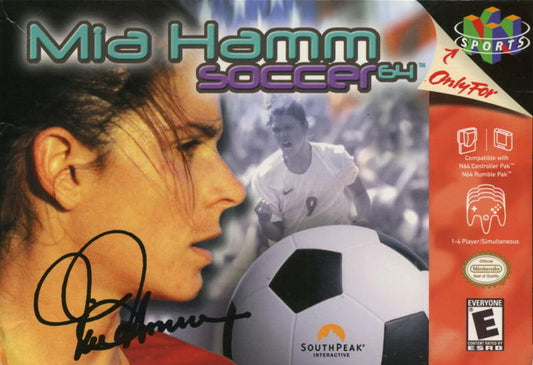 Mia Hamm Soccer 64 (Complete) (used)