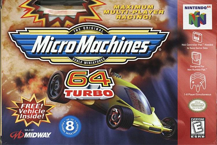 Micro Machines 64 Turbo (Complete) (used)