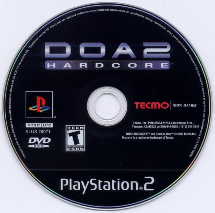 Dead or Alive 2: Hardcore (Loose) (used)