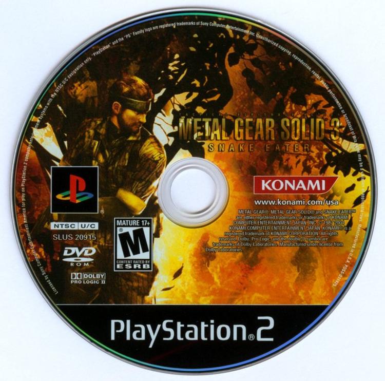 Metal Gear Solid 3 Snake Eater (Loose) (used)