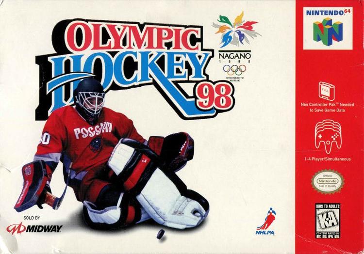 Olympic Hockey 98 (Complete) (used)