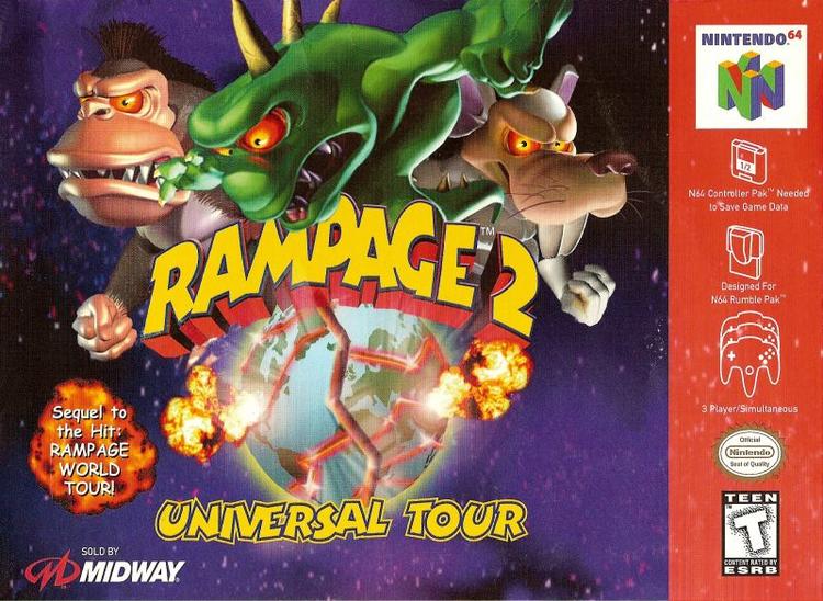 Rampage 2 Universal Tour (Complete) (used)