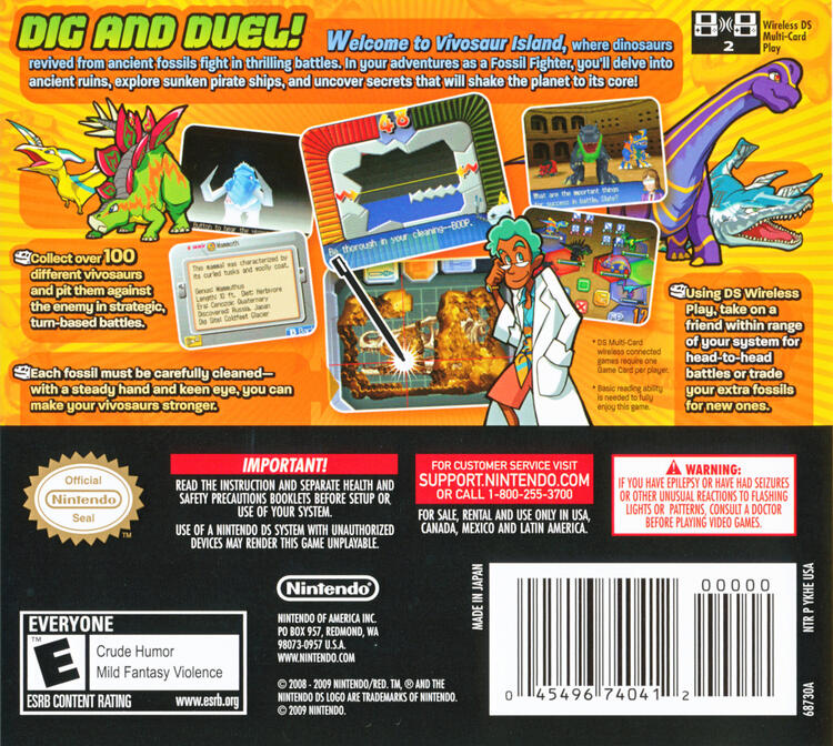 Fossil Fighters (Complete) (used)