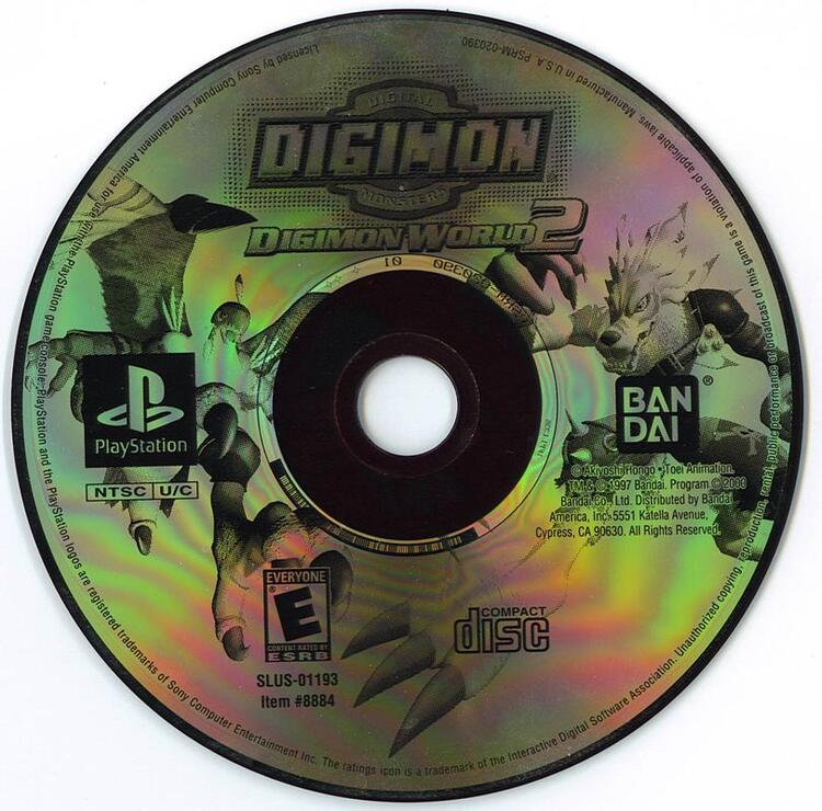 Digimon World 2 (Loose) (used)