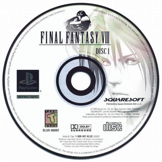 Final Fantasy VIII (Loose) (used)